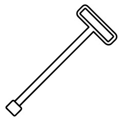 Allen Key line art vector