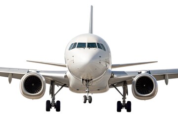 Fototapeta premium Ground views of airplanes, jets, and airliners at the airport, ready for flight or after landing