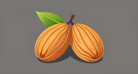  Natural almonds, Brown almond nuts, Almond fruit vector, Almonds macro, Shelled almonds, Healthy almonds, Almond snack, Crunchy almonds, Almond tree nut, Vegan food almond, Nuts and leaves, Almonds d