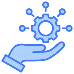 Finance Blue Icon