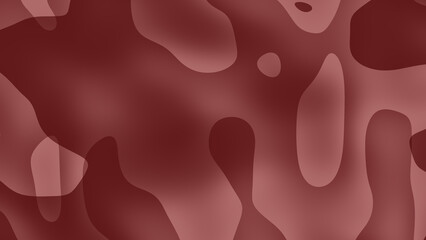 Abstract Burgundy Fluid Shapes Background Design