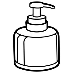 Clean Design Soap Bottle Icon