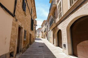 Streets of old island town
