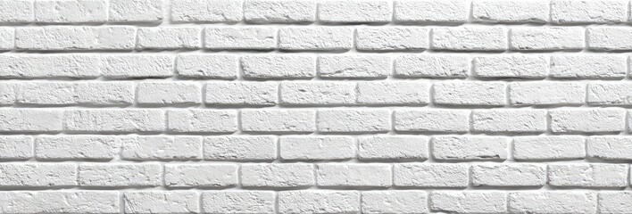 Naklejka premium White brick wall texture (4)