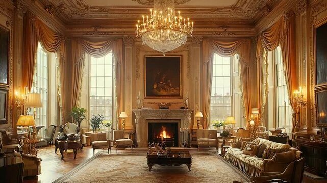 queen anne townhouse interior video
