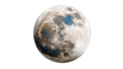 Lunar Luminescence: A close-up of the moon showcases its intricate features. Captured in stunning detail, revealing the celestial body's craters and textures.