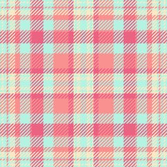 Delightful pastel pink and mint green plaid pattern.  Perfect for textile designs, scrapbooking, website backgrounds, or adding a touch of soft elegance to your projects.