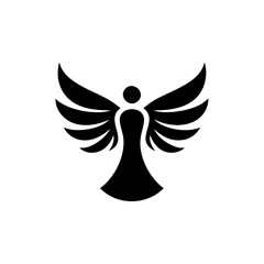 Fototapeta premium Angel with wings