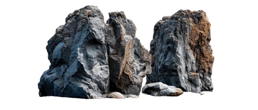 Geological Formation: An artful depiction of a weathered geological formation showcasing rugged textures, complex layers, and captivating erosion patterns.