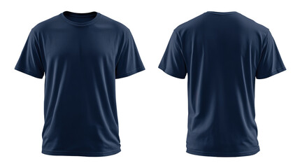 Minimalist white cotton t shirt hanging loosely on clothesline, floating against pure white backdrop, highlighting clean design aesthetic