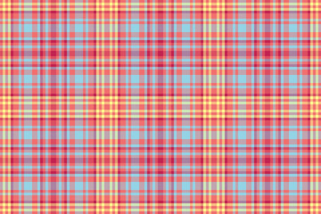 Vibrant pastel plaid pattern.  Perfect for textile design, website backgrounds, or packaging. This cheerful, repeating texture evokes feelings of warmth and comfort.