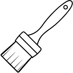 Elegant Brush Stroke Outline Vector