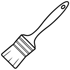 Elegant Brush Stroke Outline Vector