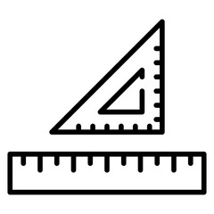 Ruler Line Icon