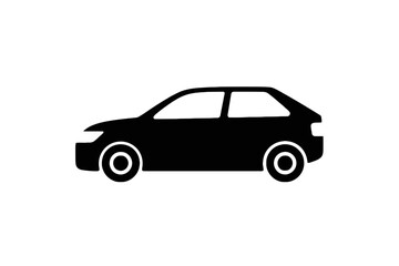 Fototapeta premium Hatchback Car Silhouette vehicle automobile