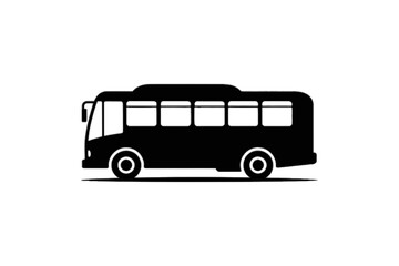 Passenger Bus Outline vehicle transportation