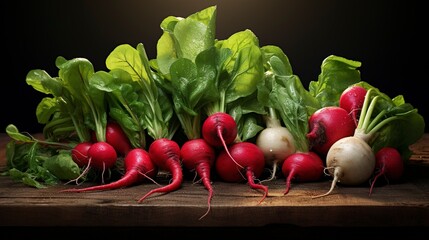 A photo of a collection of different types of radish