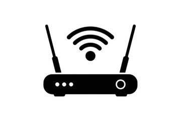Wireless Router With Antennas wifi internet