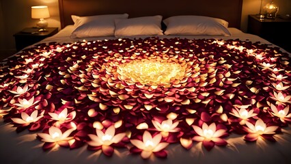 christmas decoration on the table