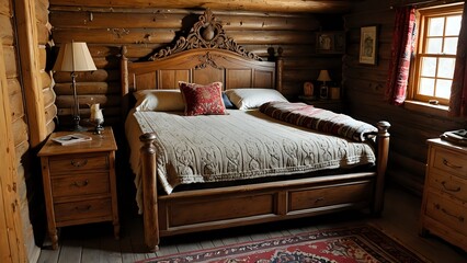 bedroom with bed