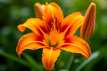 orange tiger lily