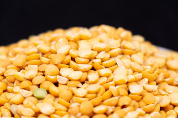  Pigeon pea, Split Chickpeas or Gram pulse seeds Perfect for recipe, catalogue, design element, or any commercial purposes