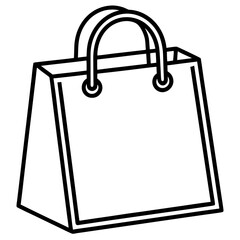 Flat Eco Bag Vector