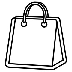 Flat Eco Bag Vector