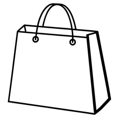 Flat Eco Bag Vector