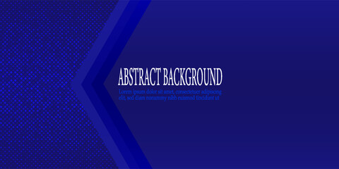 blue Abstract Dotted Background for Business and Tech Conference Banner