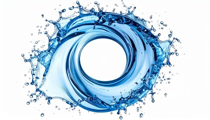 Fototapeta premium abstract water splash