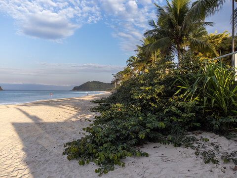 The beautiful tropical beach village of Juquehy