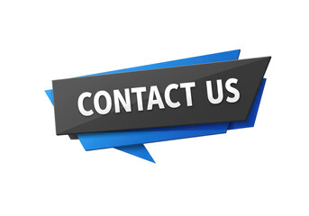 Isolated Contact Us Sign