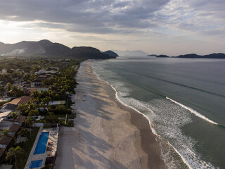 The beautiful tropical beach village of Juquehy