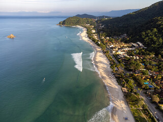 The beautiful tropical beach village of Juquehy