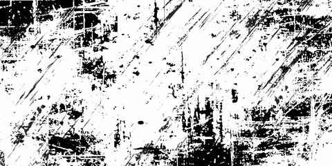 Abstract black and white grunge texture Black And White Paintbrush Strokes Creating Dynamic