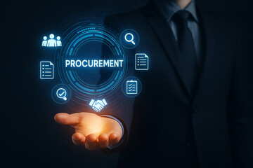 Procurement management system for business supply chain and strategic sourcing optimization tools