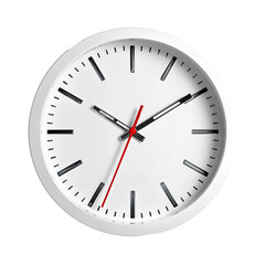 wall clock isolated on transparent background png