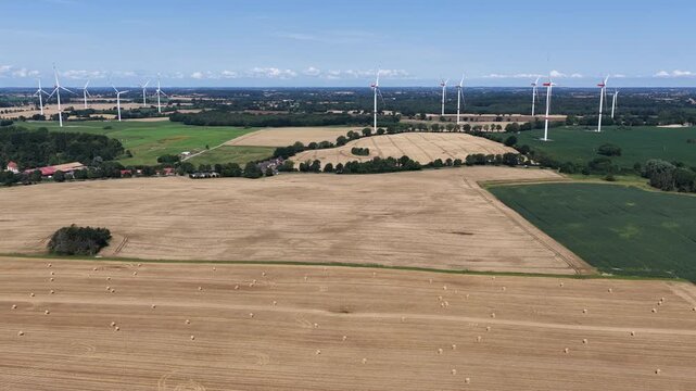 Windkraftt&uuml;rme in Schleswig-Holstein, Deutschland
