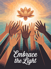 religion poster celebration vector illustration background