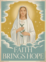 religion poster celebration vector illustration background