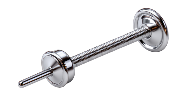 Door Handle: An elegant, shiny door handle, designed for seamless functionality and aesthetic appeal. The handle exhibits sleek design, exuding refinement and understated luxury.
