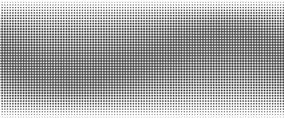 Grunge halftone gradient background. Faded grit noise texture. White and black sand wallpaper. Retro pixelated backdrop. Anime or manga style comic overlay. Vector graphic design textured template