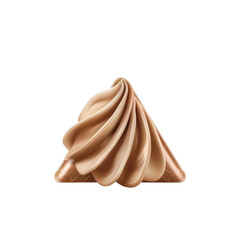 Creamy Chocolate Swirl Candy - Triangular Dessert Treat