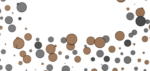 silver confetti explosion festive background