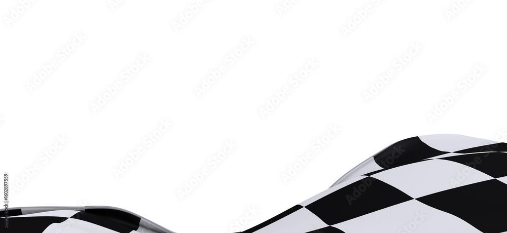 Poster background of checkered flag pattern