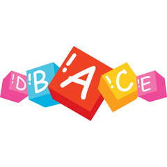 Alphabet Block Illustration