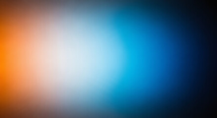 Obraz premium Abstract colorful background with glowing blue rays and a smooth, blurry wave pattern