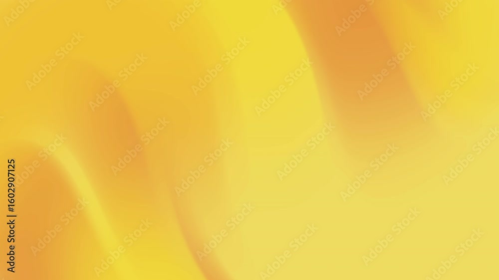 Wall mural light yellow gradient background featuring soft fluid wave patterns and orange highlights perfect fo