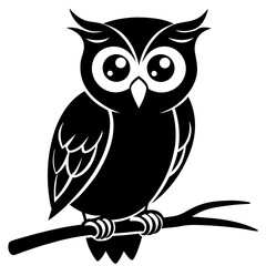 Fototapeta premium Owl Line Art Tattoo Tribal Style SVG Vector for Ink Design, Merch, Decor & Branding Trusted & Scalable Artwork